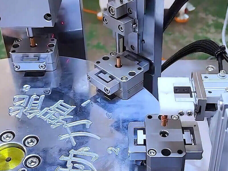 Automated 4.0mm Crown Spring Connector Assembling Machine-2