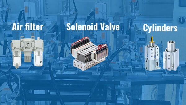 Pneumatic Automation Process Example The advantages of pneumatic execution in automated machines application ...